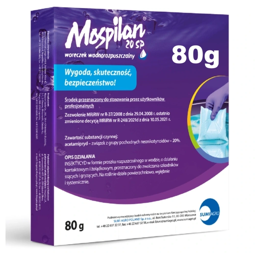 Mospilan 20 SP Sumi Agro 80g Mospilan 20 SP Sumi Agro 80g
